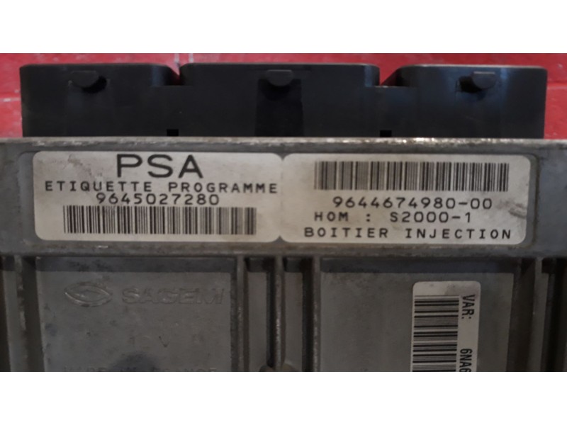 Recambio de centralita motor uce para citroen xsara picasso 1.8 16v sx referencia OEM IAM 9645027280 9644674980 