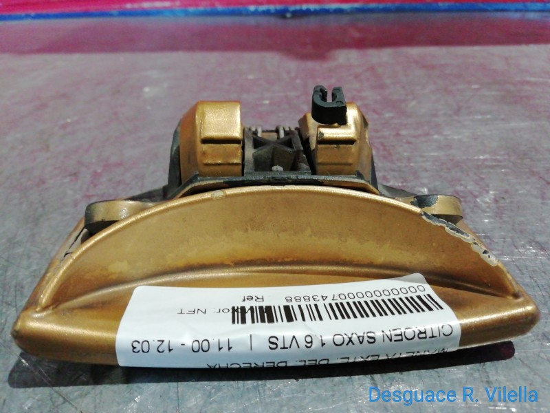 Recambio de maneta exte. delantero derecha para citroen saxo 1.6 vts | 11.00 - 12.03 1.6 vts | 11.00 - 12.03 referencia OEM IAM 