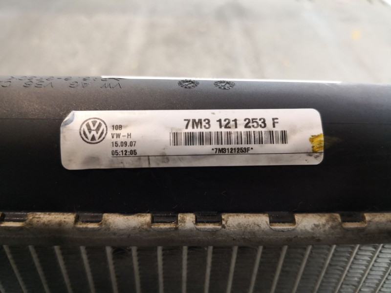 Recambio de radiador agua para seat alhambra (7v9)  | 0.00 - ...  | 0.00 - ... referencia OEM IAM 7M3121253F  