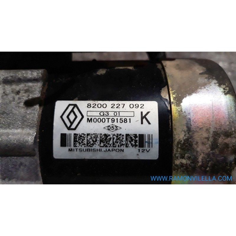 Recambio de motor arranque para renault scenic ii 1.5 dci diesel | 0.03 - 0.09 1.5 dci diesel | 0.03 - 0.09 referencia OEM IAM M