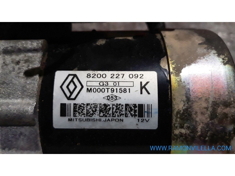 Recambio de motor arranque para renault scenic ii 1.5 dci diesel | 0.03 - 0.09 1.5 dci diesel | 0.03 - 0.09 referencia OEM IAM M