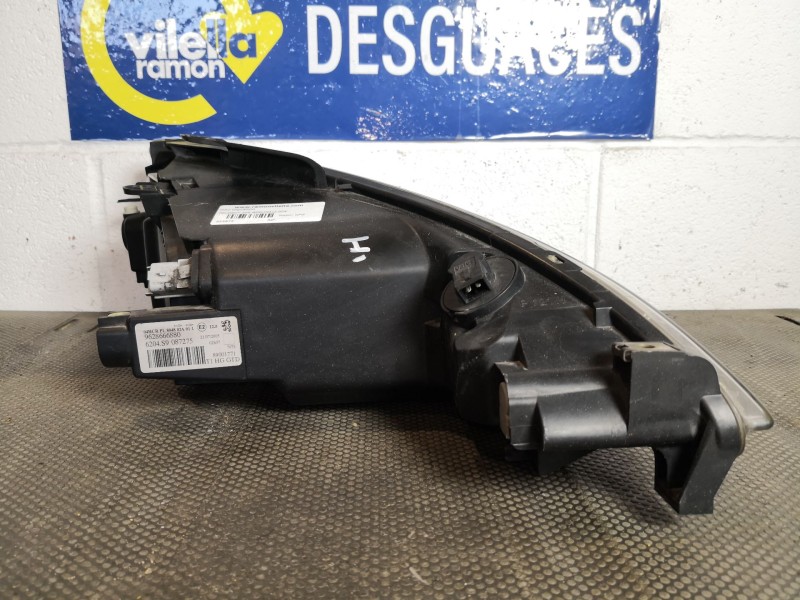 Recambio de faro izquierdo para peugeot 206 berlina e-music referencia OEM IAM    Recambio de faro izquierdo para peugeot 206 berlina e-music referencia OEM IAM