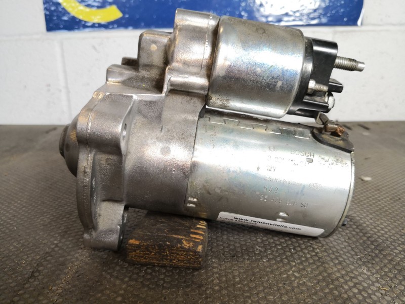 Recambio de motor arranque para peugeot 206 berlina e-music referencia OEM IAM 0001112041  