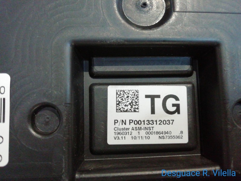 Recambio de cuadro instrumentos para opel corsa d enjoy | 07.06 - 12.08 enjoy | 07.06 - 12.08 referencia OEM IAM P0013312037  