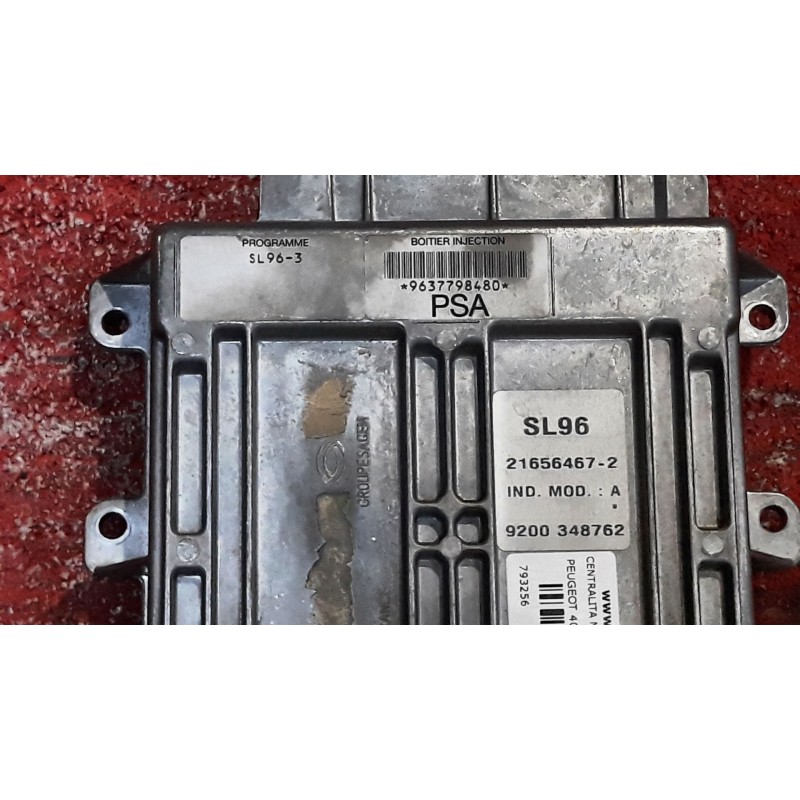 Recambio de centralita motor uce para peugeot 406 berlina (s1/s2) 1.8 16v cat | 0.95 - ... 1.8 16v cat | 0.95 - ... referencia O