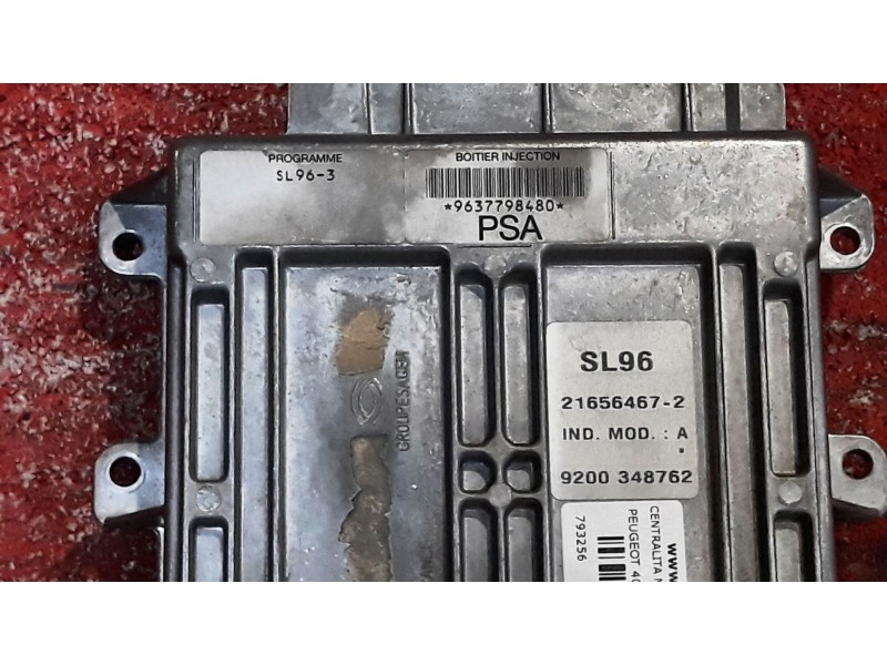 Recambio de centralita motor uce para peugeot 406 berlina (s1/s2) 1.8 16v cat | 0.95 - ... 1.8 16v cat | 0.95 - ... referencia O