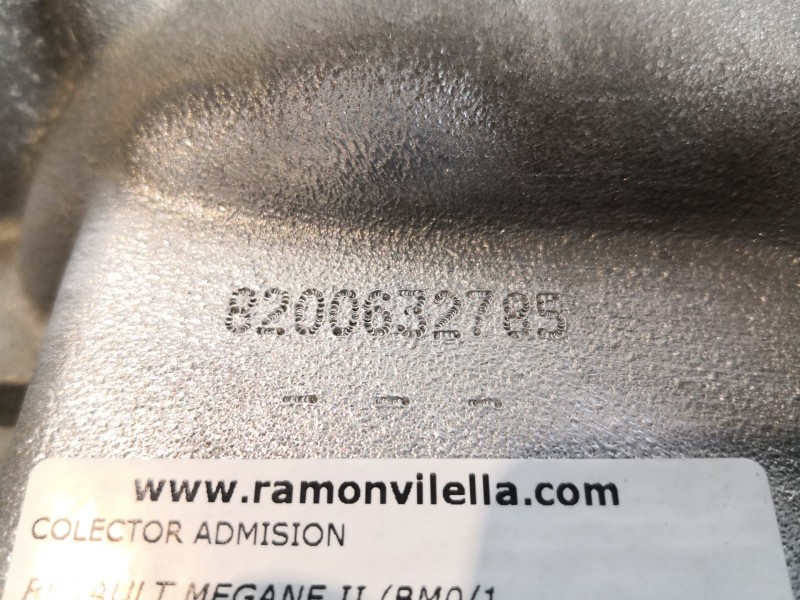 Recambio de colector admision para renault megane ii (bm0/1_, cm0/1_) 1.9 dci referencia OEM IAM 8200632785  