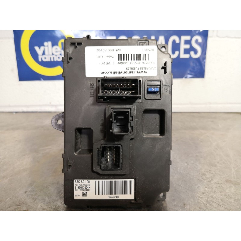 Recambio de caja reles fusibles para peugeot 407 st confort | 05.04 - 12.05 st confort | 05.04 - 12.05 referencia OEM IAM BSCA01