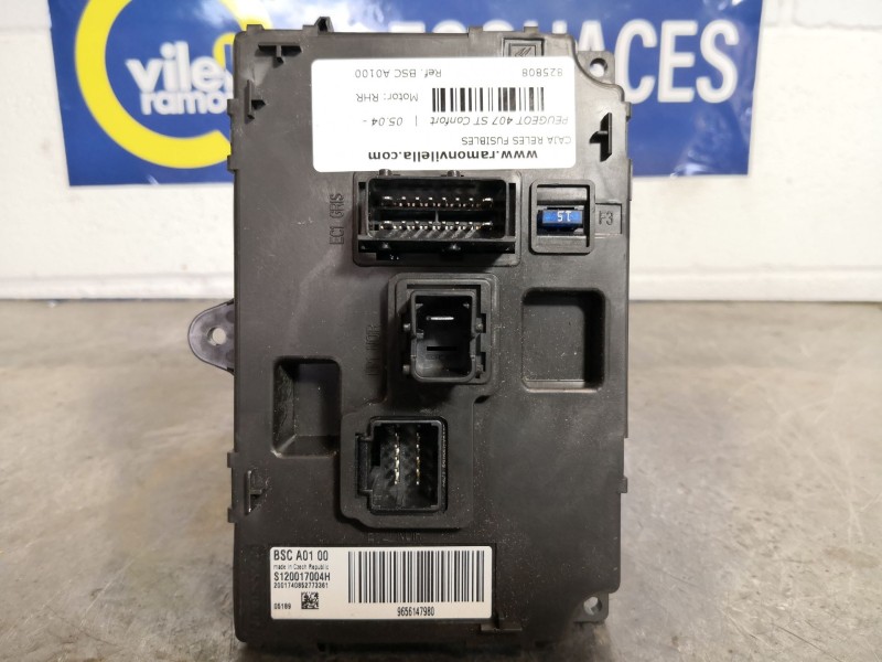 Recambio de caja reles fusibles para peugeot 407 st confort | 05.04 - 12.05 st confort | 05.04 - 12.05 referencia OEM IAM BSCA01