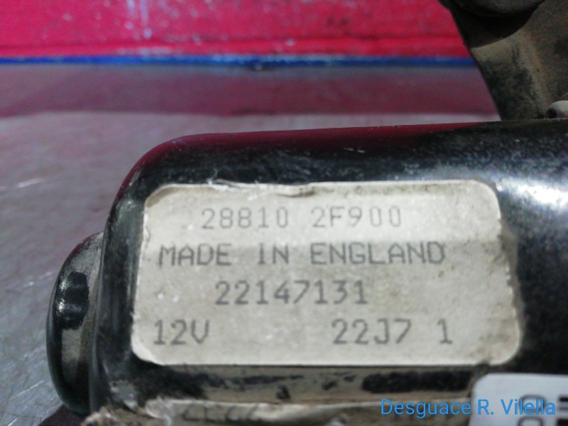 Recambio de motor limpia delantero para nissan primera berlina (p11) slx | 09.97 - 12.99 slx | 09.97 - 12.99 referencia OEM IAM 