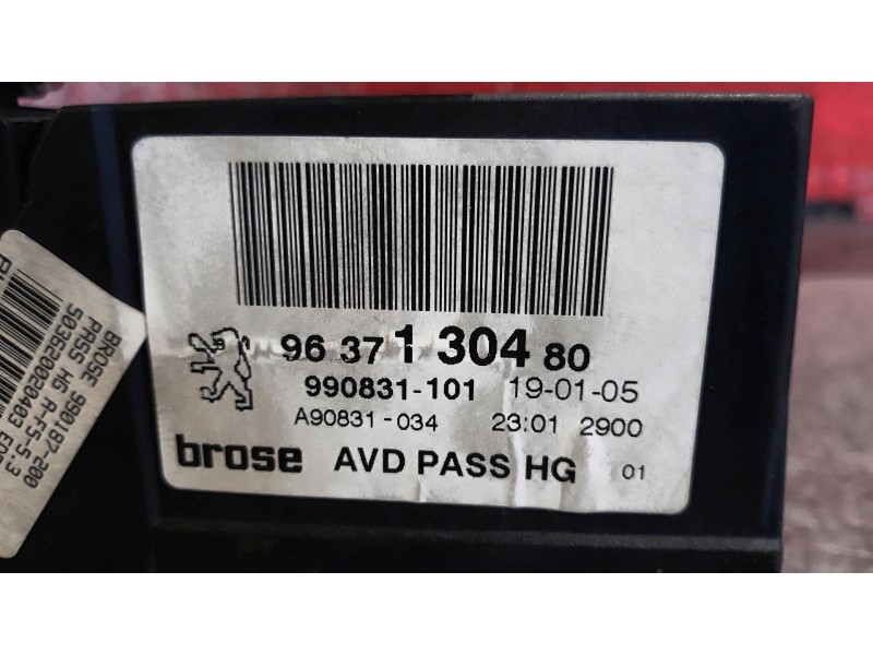 Recambio de motor elevalunas delantero derecho para peugeot 307 break / sw (s1)  | ...  | ... referencia OEM IAM 9637130480 9908