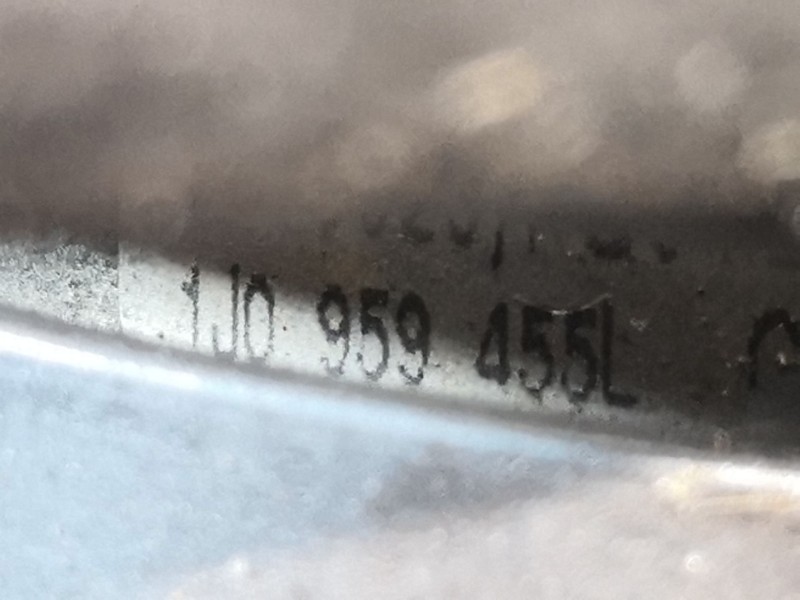 Recambio de electroventilador para volkswagen golf 1.9 tdi conceptline referencia OEM IAM 1J0959455L  