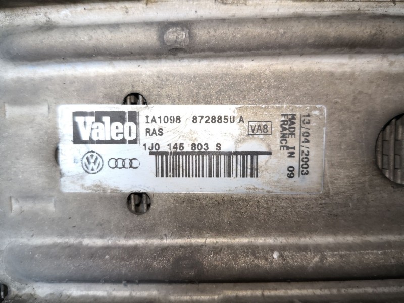 Recambio de intercooler para volkswagen golf 1.9 tdi conceptline referencia OEM IAM 1J0145803S  