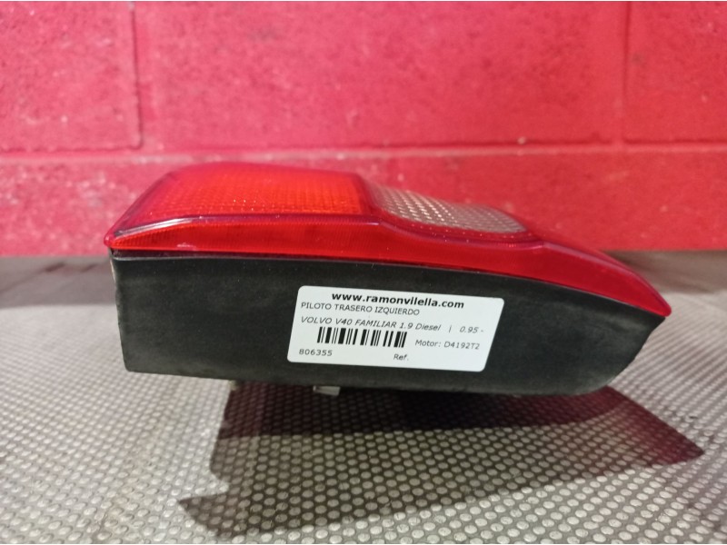 Recambio de piloto trasero izquierdo para volvo v40 familiar 1.9 diesel | 0.95 - 0.05 1.9 diesel | 0.95 - 0.05 referencia OEM IA