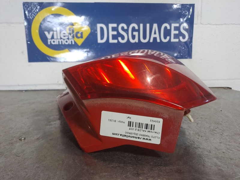 Recambio de piloto trasero izquierdo para chevrolet kalos 1.2 se referencia OEM IAM    Recambio de piloto trasero izquierdo para chevrolet kalos 1.2 se referencia OEM IAM