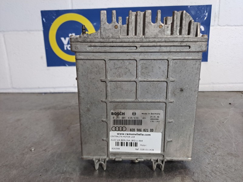 Recambio de centralita motor uce para audi a4 berlina (b5) referencia OEM IAM 0281011438  