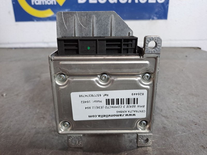 Recambio de centralita airbag para bmw serie 3 compacto (e36) 1.6 cat referencia OEM IAM 65778374798 3504392701  Recambio de centralita airbag para bmw serie 3 compacto (e36) 1.6 cat referencia OEM IAM 65778374798 3504392701