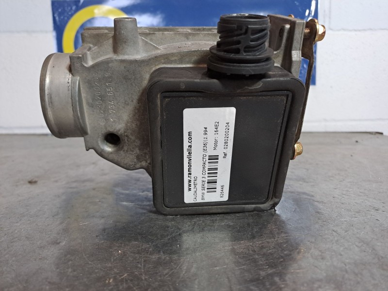 Recambio de caudalimetro para bmw serie 3 compacto (e36) 1.6 cat referencia OEM IAM 0280200204 17346519  Recambio de caudalimetro para bmw serie 3 compacto (e36) 1.6 cat referencia OEM IAM 0280200204 17346519
