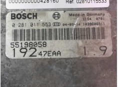 Recambio de centralita motor uce para fiat stilo (192) 1.9 jtd cat | 0.01 - ... 1.9 jtd cat | 0.01 - ... referencia OEM IAM 0281 2