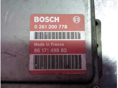 Recambio de centralita motor uce para citroen zx 1,4 armonia | 0.91 - ... 1,4 armonia | 0.91 - ... referencia OEM IAM 0261200778 2
