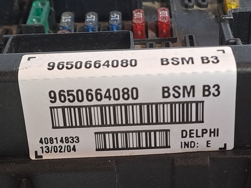 Recambio de centralita bsm para citroen xsara 2.0 hdi attraction referencia OEM IAM BSMB3  