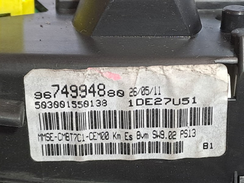 Recambio de cuadro instrumentos para peugeot 308 sw  | 0.08 - ...  | 0.08 - ... referencia OEM IAM 9674994880 503001550138 