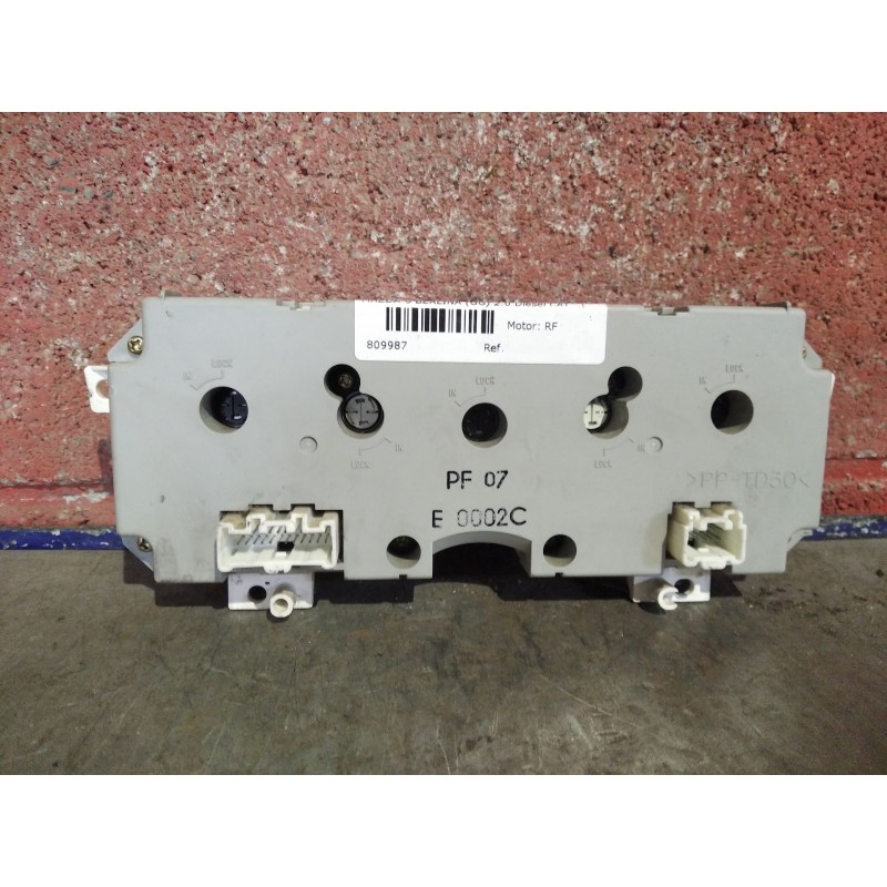 Recambio de mando climatizador para mazda 6 berlina (gg) 2.0 diesel cat | 0.02 - ... 2.0 diesel cat | 0.02 - ... referencia OEM 