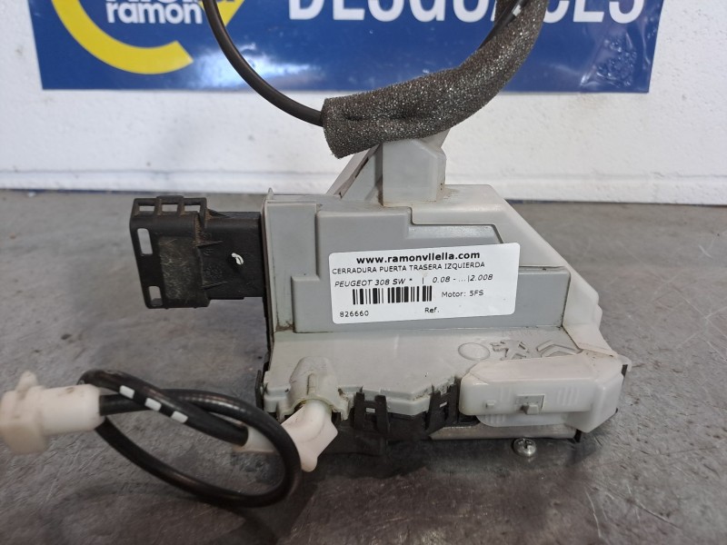 Recambio de cerradura puerta trasera izquierda para peugeot 308 sw  | 0.08 - ...  | 0.08 - ... referencia OEM IAM   