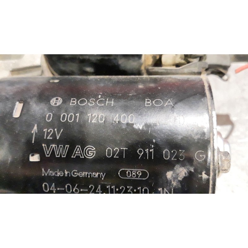 Recambio de motor arranque para seat ibiza (6l1) cool | 05.04 - 12.04 cool | 05.04 - 12.04 referencia OEM IAM 0001120400 02T9110