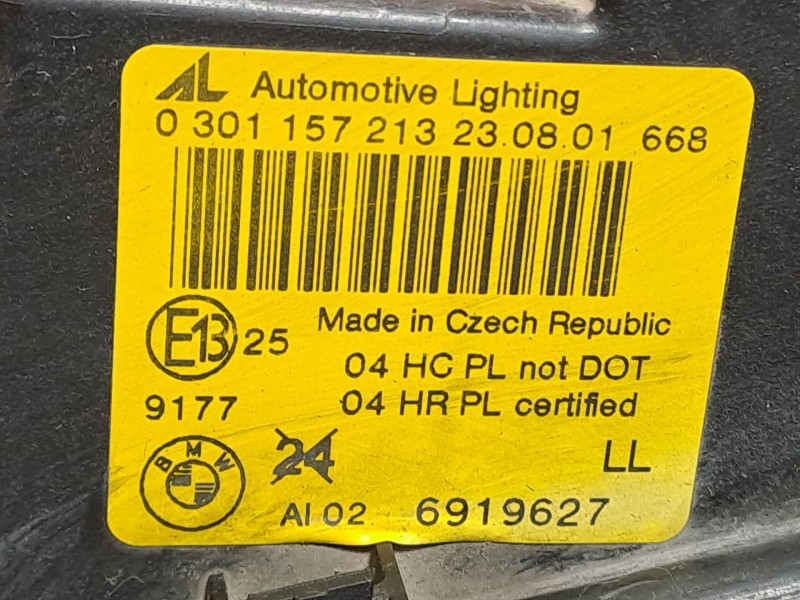 Recambio de faro izquierdo para bmw serie 3 coupe (e46) 3.0 24v cat referencia OEM IAM   