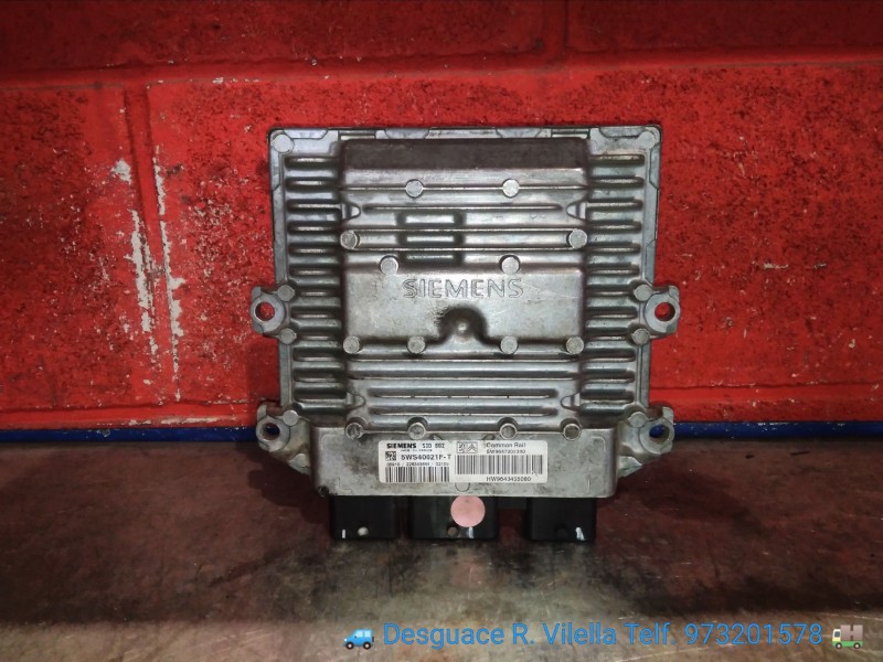Recambio de centralita motor uce para citroen c3 1.4 hdi sx | 04.02 - 12.06 1.4 hdi sx | 04.02 - 12.06 referencia OEM IAM 5WS400