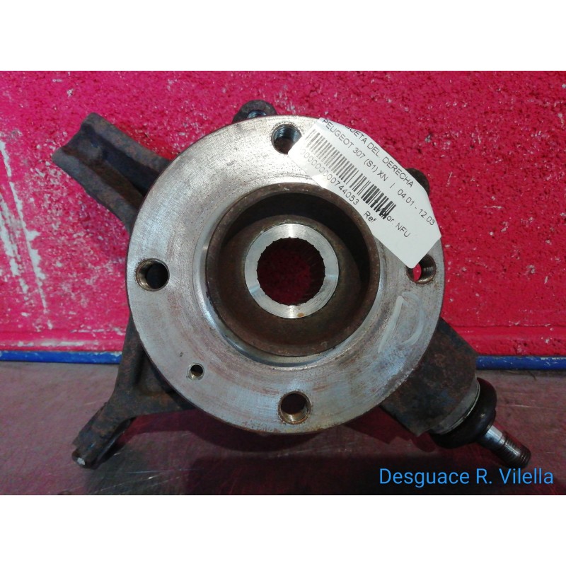 Recambio de mangueta delantero derecha para peugeot 307 (s1) xn | 04.01 - 12.03 xn | 04.01 - 12.03 referencia OEM IAM   