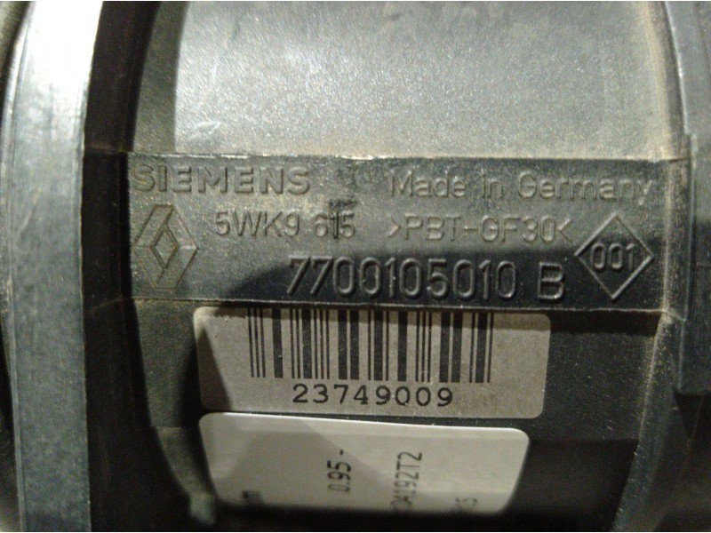 Recambio de caudalimetro para volvo v40 familiar 1.9 diesel | 0.95 - 0.05 1.9 diesel | 0.95 - 0.05 referencia OEM IAM 5WK9615 77