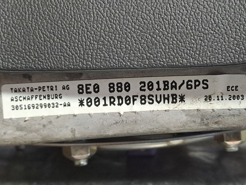 Recambio de airbag delantero izquierdo para audi a4 berlina (8e) 1.8 20v turbo referencia OEM IAM    Recambio de airbag delantero izquierdo para audi a4 berlina (8e) 1.8 20v turbo referencia OEM IAM