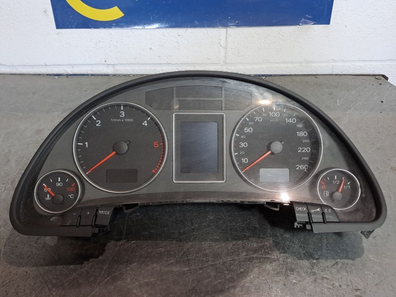 Recambio de cuadro instrumentos para audi a4 berlina (8e) 2.0 tdi referencia OEM IAM 8E0920901H 0263626408  Recambio de cuadro instrumentos para audi a4 berlina (8e) 2.0 tdi referencia OEM IAM 8E0920901H 0263626408