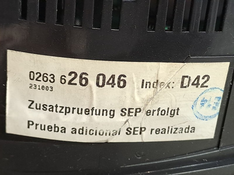 Recambio de cuadro instrumentos para audi a4 berlina (8e) 1.8 20v turbo referencia OEM IAM 8E0920900N   Recambio de cuadro instrumentos para audi a4 berlina (8e) 1.8 20v turbo referencia OEM IAM 8E0920900N