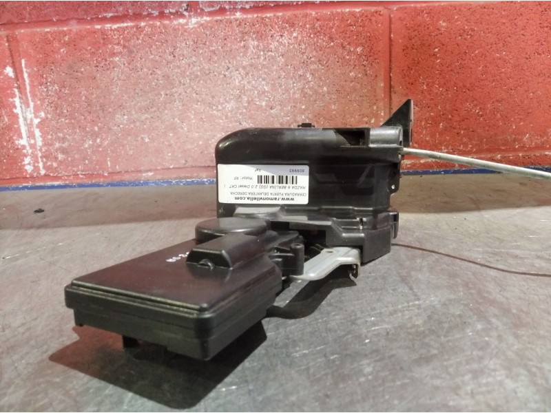 Recambio de cerradura puerta delantera derecha para mazda 6 berlina (gg) 2.0 diesel cat | 0.02 - ... 2.0 diesel cat | 0.02 - ...