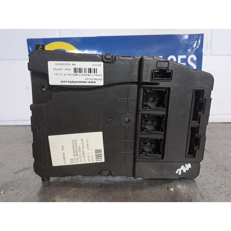 Recambio de centralita uch para renault megane ii berlina 3p 1.6 16v | 0.02 - 0.09 1.6 16v | 0.02 - 0.09 referencia OEM IAM 8200