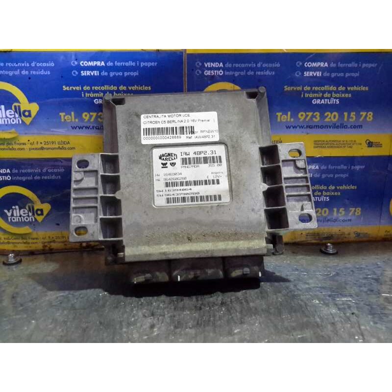 Recambio de centralita motor uce para citroen c5 berlina 2.0 16v premier | 05.02 - 12.04 2.0 16v premier | 05.02 - 12.04 referen