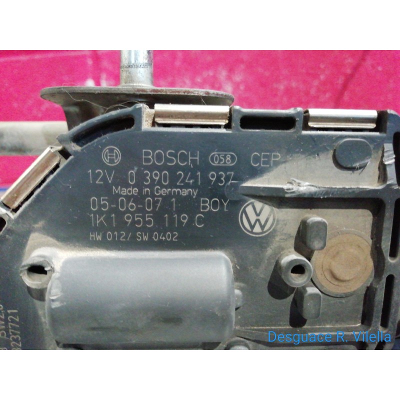 Recambio de motor limpia delantero para volkswagen golf v berlina (1k1) trendline | 10.03 - 12.06 trendline | 10.03 - 12.06 refe