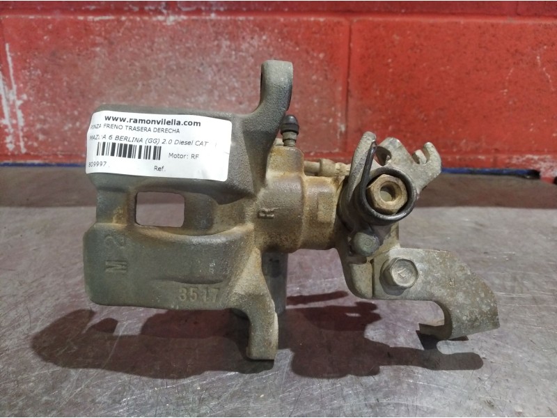 Recambio de pinza freno trasera derecha para mazda 6 berlina (gg) 2.0 diesel cat | 0.02 - ... 2.0 diesel cat | 0.02 - ... refere
