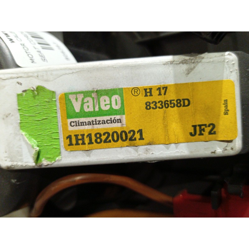 Recambio de motor calefaccion para seat cordoba berlina (6k2) 1.6 | 0.93 - ... 1.6 | 0.93 - ... referencia OEM IAM 1H1820021  