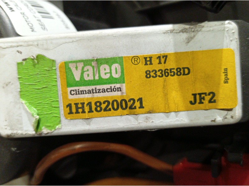 Recambio de motor calefaccion para seat cordoba berlina (6k2) 1.6 | 0.93 - ... 1.6 | 0.93 - ... referencia OEM IAM 1H1820021  