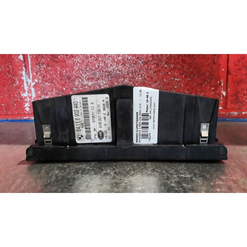 Recambio de mando climatizador para bmw serie 3 berlina (e46) 316i | 10.98 - 12.02 316i | 10.98 - 12.02 referencia OEM IAM 64116