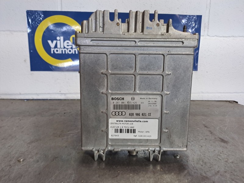Recambio de centralita motor uce para audi a4 1.9 tdi referencia OEM IAM 0281001425 028906021CE  Recambio de centralita motor uce para audi a4 1.9 tdi referencia OEM IAM 0281001425 028906021CE