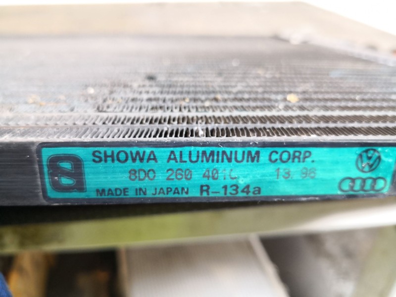 Recambio de condensador radiador aire acondicionado para audi a4 1.9 tdi referencia OEM IAM 8D0260401C   Recambio de condensador radiador aire acondicionado para audi a4 1.9 tdi referencia OEM IAM 8D0260401C