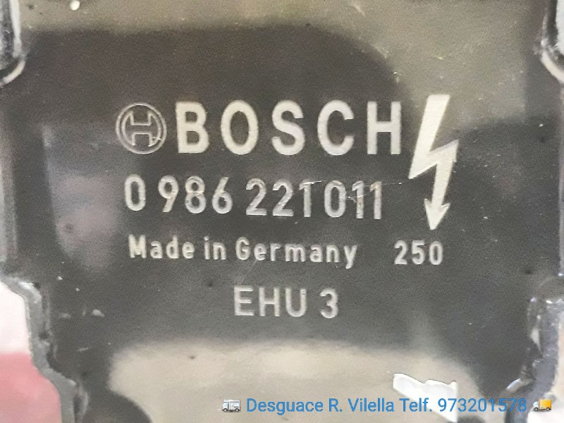 Recambio de bobina encendido para audi a4 berlina (b5) 1.8 t | 08.94 - 12.99 1.8 t | 08.94 - 12.99 referencia OEM IAM 0986221011