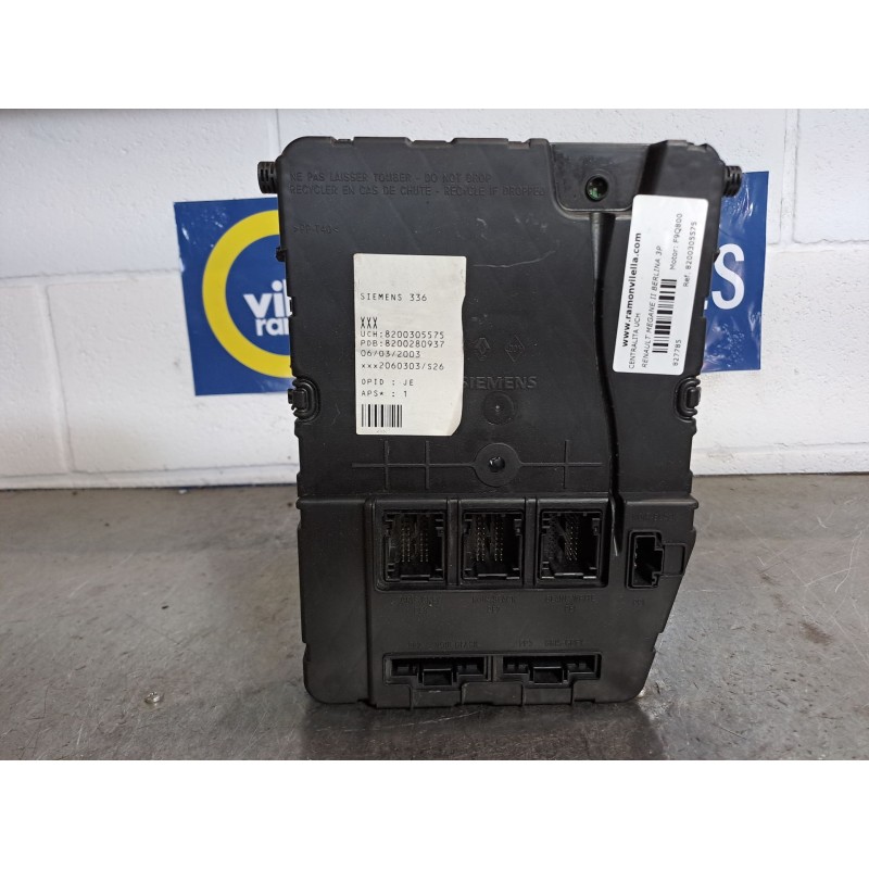 Recambio de centralita uch para renault megane ii berlina 3p authentique | 0.02 - ... authentique | 0.02 - ... referencia OEM IA