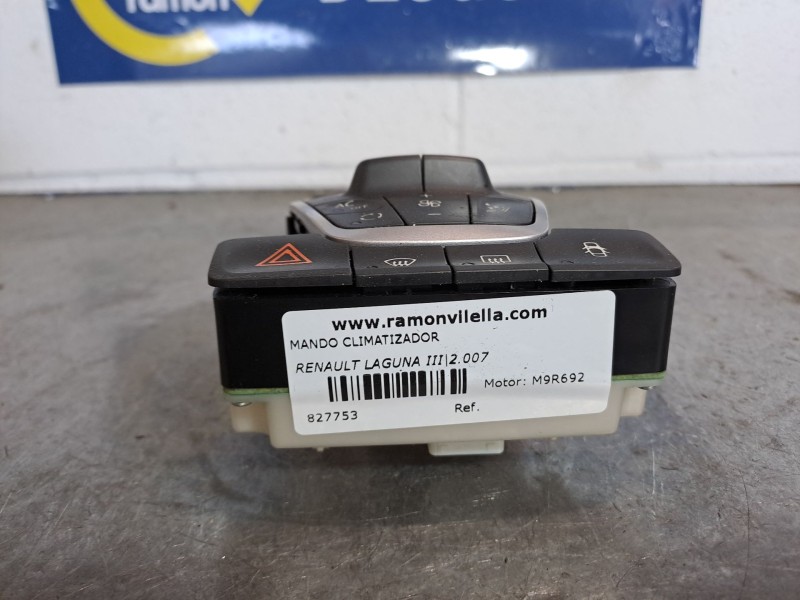 Recambio de mando climatizador para renault laguna iii referencia OEM IAM    Recambio de mando climatizador para renault laguna iii referencia OEM IAM