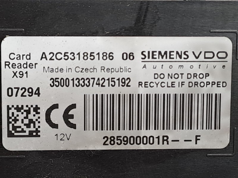 Recambio de conmutador de arranque para renault laguna iii referencia OEM IAM    Recambio de conmutador de arranque para renault laguna iii referencia OEM IAM